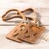 Sáng tạo bus thẻ set keychain handmade da Hàn Quốc phiên bản của các bữa ăn thẻ Metro Kamenka bộ những người yêu thích Nhật Bản retro ví đựng tiền Hộp đựng thẻ