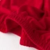 Đầy đủ 2 mảnh của cuộc sống trung niên và tuổi già quần short cotton cao eo dày quần lót cũ màu đỏ quần sịp nam muji Nam giới