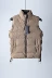 Áo vest nam phiên bản Hàn Quốc của xu hướng áo vest cotton dày nam mùa thu đông màu sắc dây kéo đứng cổ áo vest nam triều