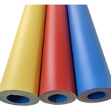 Чистый цвет желтый красный синий розовый ПВХ Пластиковый полет Кожа сгущенной водонепроницаемый ультра -устойчивый