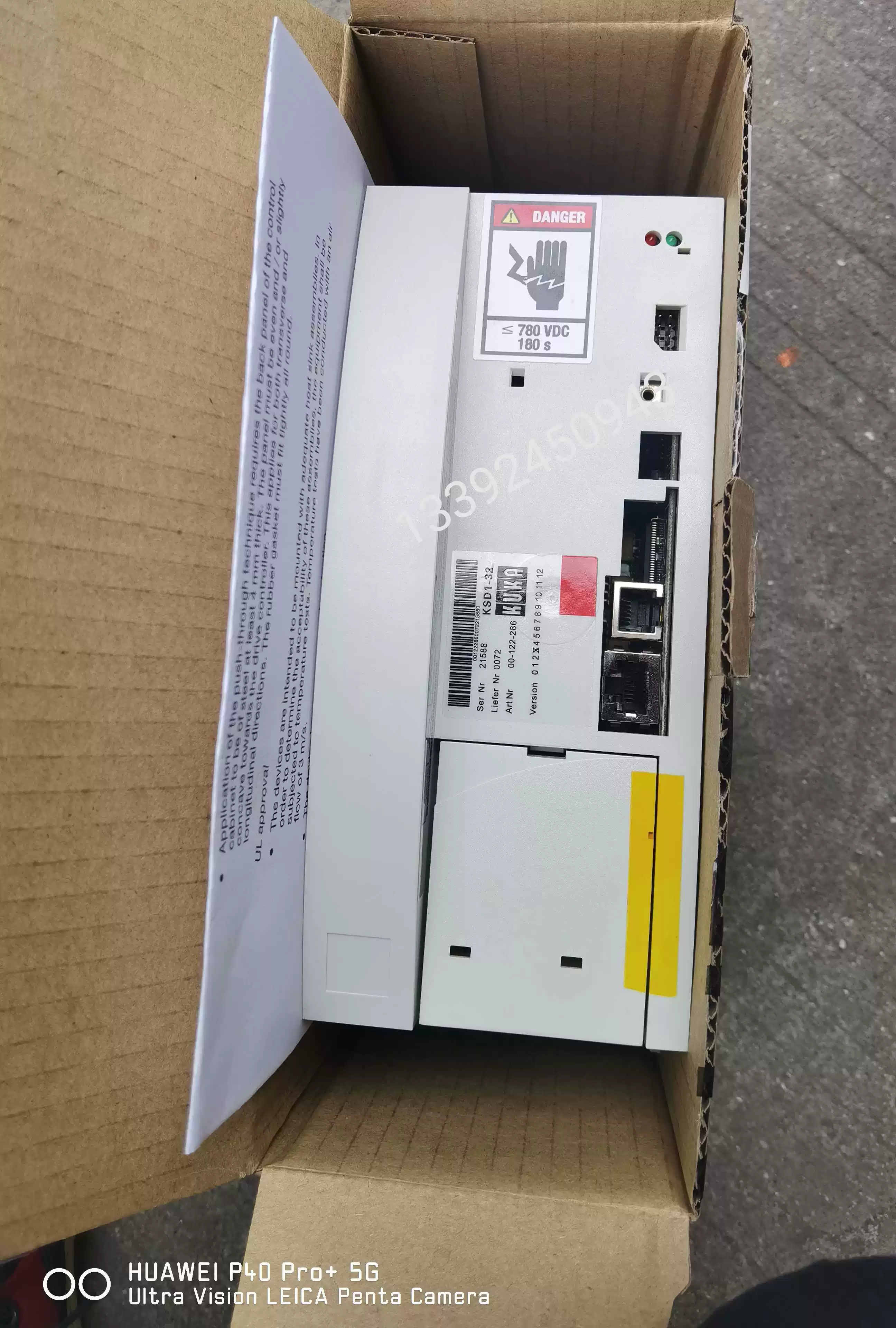 00-122-286 KUKA KUKA Robot Servue Drive KSD1-32 New Original
