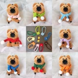 Шапка, шерстяной шлем, милый плетеный аксессуар ручной работы, с медвежатами, наряжаться