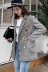 New houndstooth nhỏ phù hợp với áo khoác mỏng nữ 2018 đầu mùa thu mới nữ giản dị Hàn Quốc đôi ngực kẻ sọc phù hợp với shop áo khoác nữ hàn quốc Business Suit