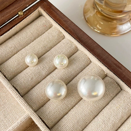 Демисезонные ретро изысканные серьги из жемчуга, яркий броский стиль, изысканный стиль, 2023