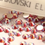 Flat -sotom Drill 209ab Pink Fantasy Nail Mobile Post 72 Аутентичное подлинное использование элементов Swarovski