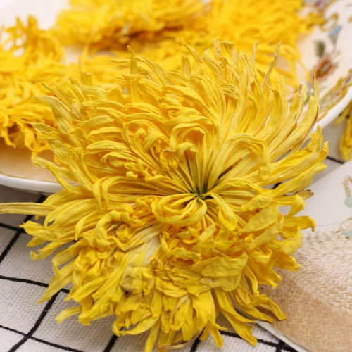 Anhui Huangshan Boutique Golden Imperor Chrysanthemum huangju gongju da ji Цветочный официальный флагманский магазин подлинный мастер