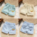 Quần áo trẻ em Hàn Quốc phiên bản của các ngôi sao sọc bé quần short nam mùa hè 1-3 tuổi cotton và linen boy bé mặc quần triều Quần