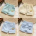 Quần áo trẻ em Hàn Quốc phiên bản của các ngôi sao sọc bé quần short nam mùa hè 1-3 tuổi cotton và linen boy bé mặc quần triều