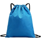 Мешочек, вместительный и большой рюкзак, сумка через плечо, спортивная спортивная сумка для путешествий, делается под заказ, с печатью вашего логотипа, ткань оксфорд, на шнурках