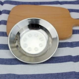 Пластина с нержавеющей стали толстые диск углубляйте блюдо для блюда для выпечки для выпечки для выпечки для выпечки домашнее овощное диск.