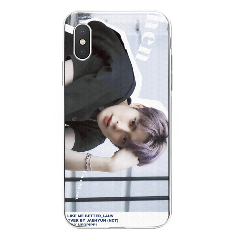 【13】 Transparent Edge With Color BackgroundNCT 127 Zheng Zaiyu Same apply Apple 11 Huawei P40 millet 10 Samsung One plus VIVOPPO Mobile phone shell
