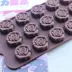 DIY Chocolate Khuôn Thực phẩm Lớp Silicone Rose Sôcôla Khuôn Xà phòng Handmade Khuôn Jelly Pudding Khuôn khuôn nhựa làm bánh Tự làm khuôn nướng