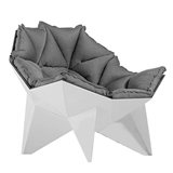 Современный стеклянный диван, вилла для отдыха, кресло для домашнего использования