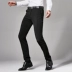Quần của nam giới mỏng phù hợp với kinh doanh quần mùa xuân và mùa hè miễn phí nóng ăn mặc quần quần vải đen Suit phù hợp