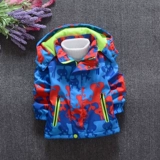 Весенний утепленный осенний топ для мальчиков, тонкая детская куртка