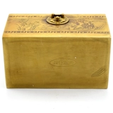 Антикварная бронзовая ретро коробка для хранения из грецкого ореха, латунная коробочка для хранения, китайский стиль