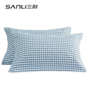 Sanli chính hãng dày tăng gạc gối khăn bông cặp của những người yêu thích dành cho người lớn gối khăn cao cấp phong cách mục vụ