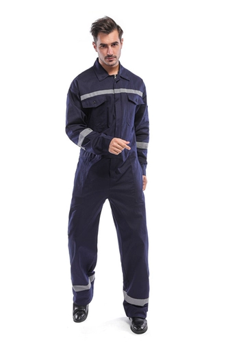 Светоотражающий хлопковый осенний комбинезон для работы, увеличенная толщина