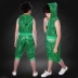 Ngày đầu năm mới quần áo biểu diễn cỏ mới bảo vệ môi trường chủ đề trang phục khiêu vũ mẫu giáo mới mẫu giáo nhảy carbon thấp - Trang phục