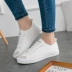 Ngôi sao với những cô gái cùng giày vải phẳng văn học sinh viên giày trắng với phiên bản Hàn Quốc của căn hộ màu trắng với đôi giày giản dị