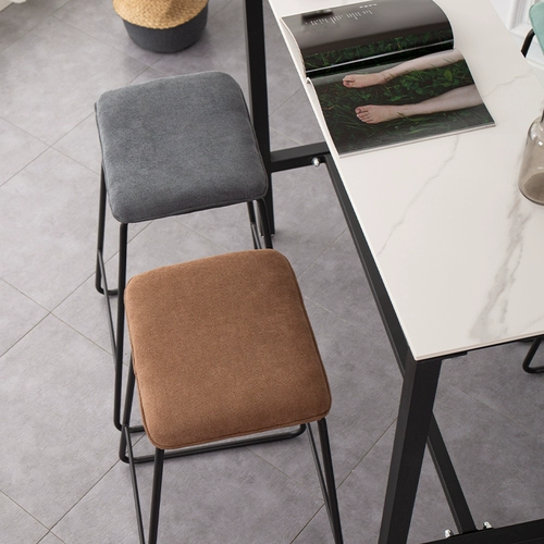 Бар стул легкий роскошный домашний бар, задний стул, высокий стул современный минималистский высокий стул Железный стул, стул, стул, табурет