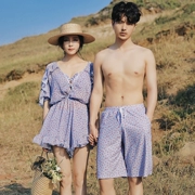 2019 cặp đôi đồ bơi nữ váy bikini ba mảnh ngực nhỏ tập hợp thép tấm che bụng áo tắm suối nước nóng Hàn Quốc - Vài đồ bơi