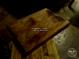 Деревянное искусство черно -вишневое дерево блюдо по DIY Деревянная доска на столовой посуде деревянная рука