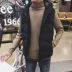Vest nam mùa thu và mùa đông mới của Hàn Quốc phiên bản của xu hướng tự trồng đẹp trai mùa đông vest ấm xuống bông vest nam áo khoác