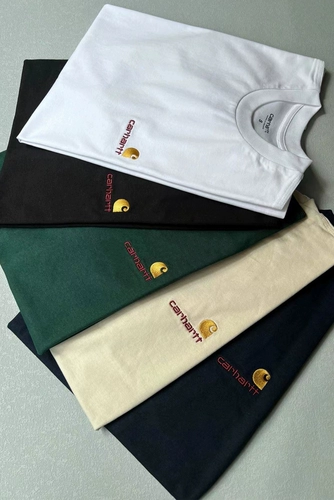 Хлопковая футболка с коротким рукавом с круглым воротником для влюбленных, с вышивкой, свободный крой