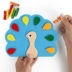 Khu vực không dệt góc hoạt động tài liệu chơi đồ dùng dạy học đã hoàn thành lớp mẫu giáo nhỏ clip clip đồ chơi giáo dục thủ công - Handmade / Creative DIY