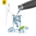 SGUAI nước nhỏ quái vật G5 cách nhiệt thông minh nhắc nhở chức năng chai nước cầm tay thể thao nước cốc tay chai nước ngoài trời bình nước thể thao Ketles thể thao