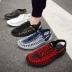 Giày đan nam Baotou mùa hè không trơn trượt đôi mùa hè lội sông đi biển - Sandal dép sandal da nam xịn Sandal