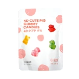 Mingchuang youpin miniso закуски 4D сельдерей сахарной ананасовый пленка свиная блоки полная фруктовая фруктовая конфеты закуски 4 упаковки