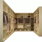 Пользовательский дизайн индивидуальной простоты в рассеяниях в настройке шкафа общего настройки шкафа для хранения гардероба