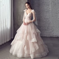 Одежда подходит для фотосессий для влюбленных, свадебное платье, коллекция 2022, в корейском стиле, с открытой спиной