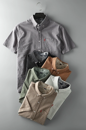 Хлопковая тонкая рубашка