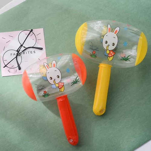 Воздушный шар, молоток с колокольчиком, мультяшный колокольчик, надувная игрушка, подарок на день рождения