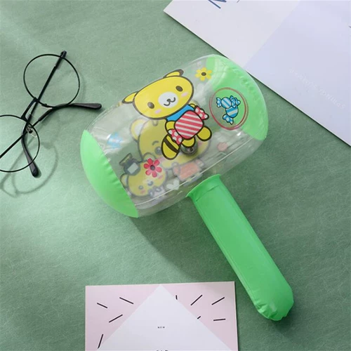 Воздушный шар, молоток с колокольчиком, мультяшный колокольчик, надувная игрушка, подарок на день рождения