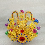 Буддийские идольные продукты, Лю, ты, хвостовая корона, Наца Три принца Маршал Маршал Бог Мингту Корона Исповедь