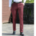 Bastion băng lụa tinh khiết bông giản dị quần nam trung niên đàn hồi miễn phí quần kinh doanh thẳng mỏng quần phần mỏng mùa hè quần