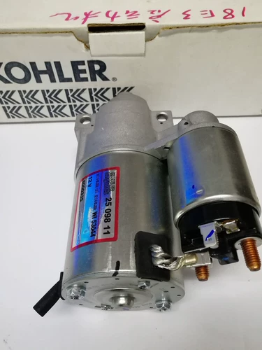 科勒 Стартер Kohler Startup Motor 2509811 Стартер 12 вольт, 10 зубов 2509812 стартер