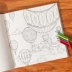 Một gấu trúc phim hoạt hình trẻ em tô màu sách cho người lớn giải nén học sinh nhân vật hoạt hình màu vẽ bức tranh này của đồ chơi này Đồ chơi giáo dục