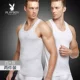 2 Playboy cotton 100% cotton mỏng mùa hè nam trung niên và trẻ trung - Áo vest