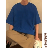 Трендовая футболка с коротким рукавом, летняя летняя одежда для влюбленных, цветная парная одежда, оверсайз, коллекция 2021