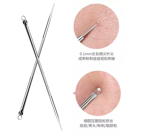 Косметический пинцет от черных точек, анти-акне, скрывает прыщи, для салонов красоты