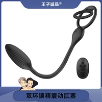 Shuanghuan Lock Essence Vibration Anal Plug Простата массаж мужской мастурбационная пара общие секс -продукты для взрослых