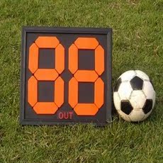 Замена карты Футбол замена Размер карточки