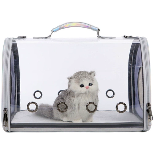 Модный дышащий прозрачный космический ранец для выхода на улицу, портативный милый ремешок для сумки, сумка на одно плечо