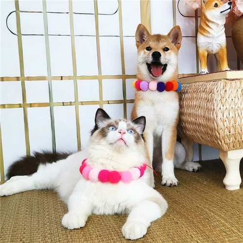 Милый шарф, ожерелье, радужный колокольчик, чокер, аксессуар, популярно в интернете, домашний питомец, кот