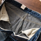 Осенние модные ретро джинсы, Италия